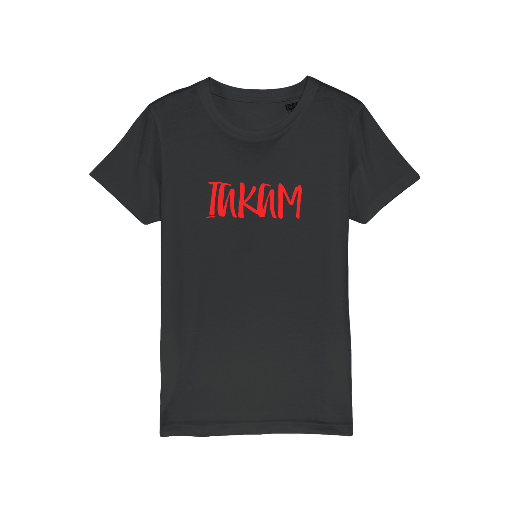 IAKAM Red Organic Jersey Kids T-Shirt - IAKAM