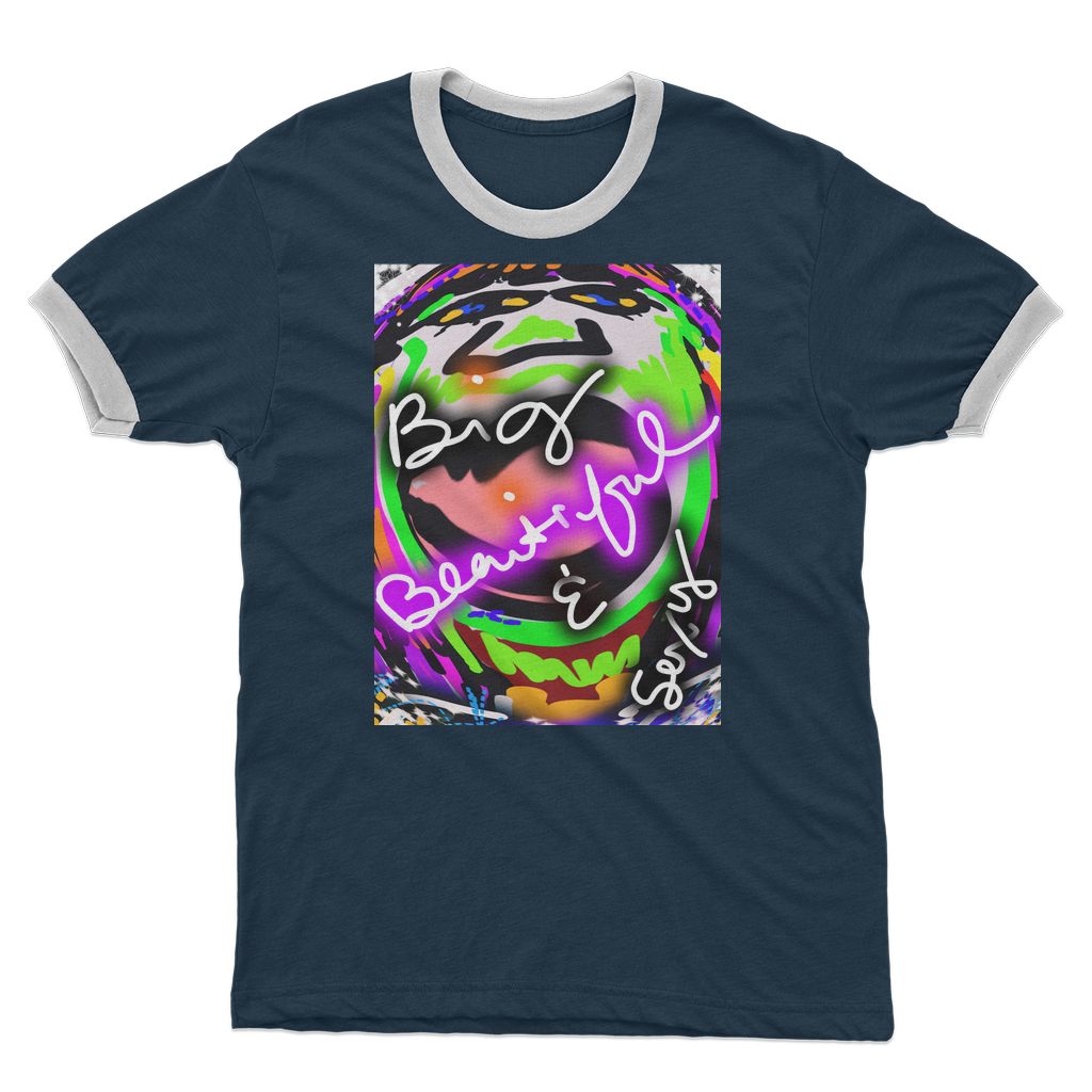 Bbs Adult Ringer T-Shirt - IAKAM