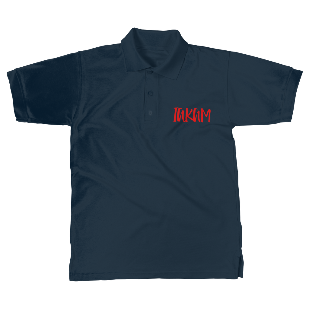 IAKAM Red Classic Adult Polo Shirt - IAKAM