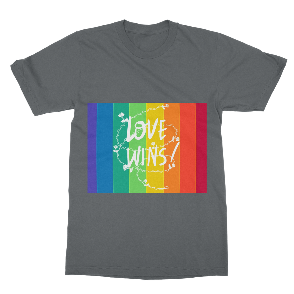 Love Wins T-Shirt Dress - IAKAM