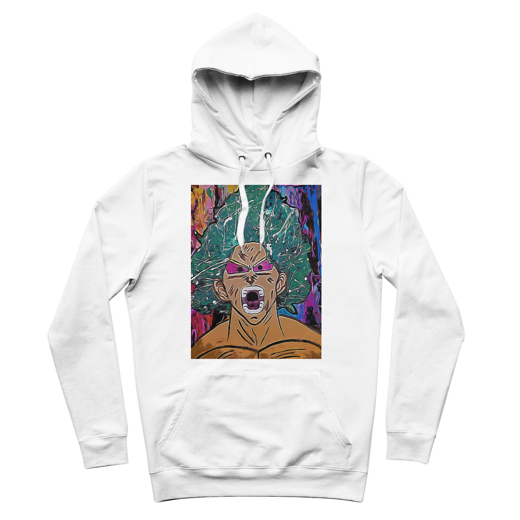 Green Saiyan Premium Adult Hoodie - IAKAM
