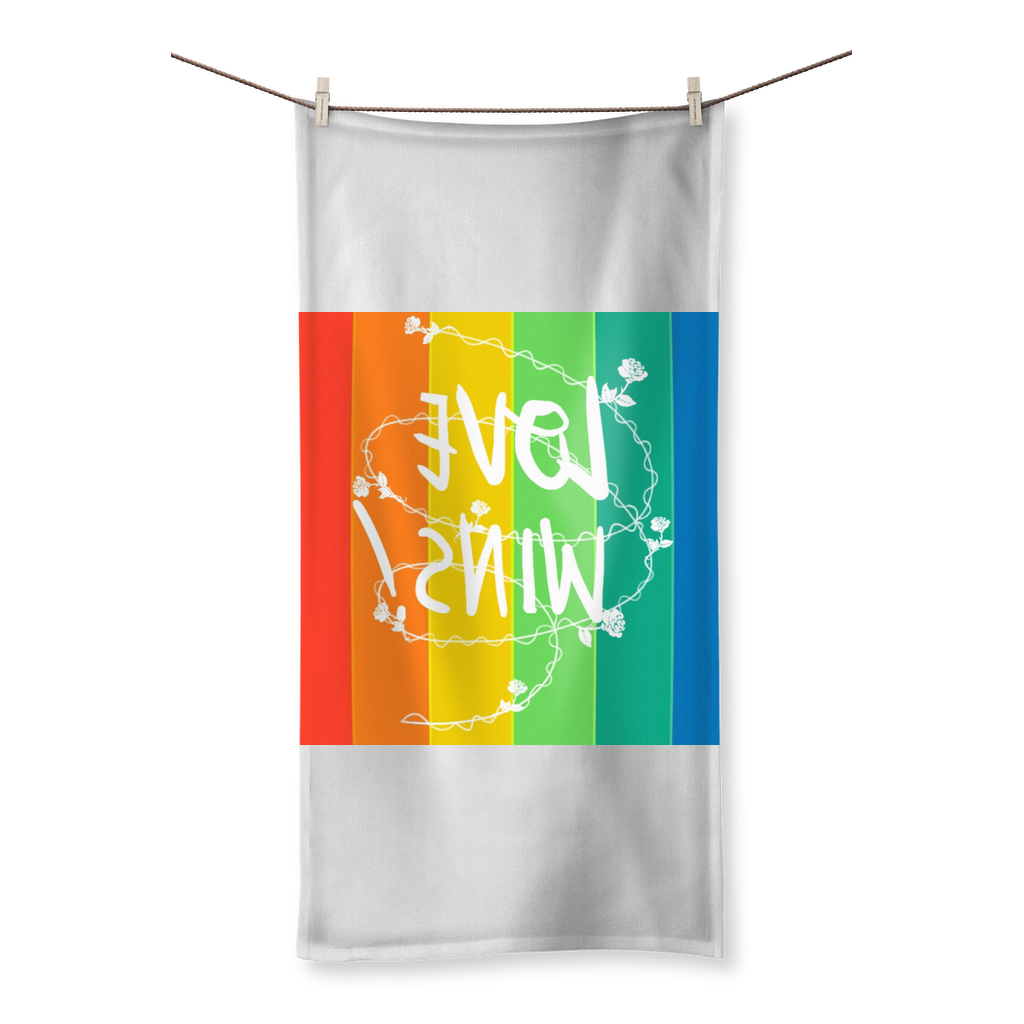 Love Wins Sublimation All Over Towel - IAKAM
