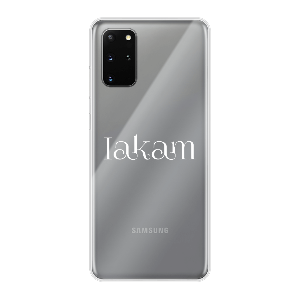 Iakam collec Back Printed Transparent Soft Phone Case - IAKAM