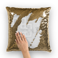 KAM S9 Sequin Cushion Cover - IAKAM
