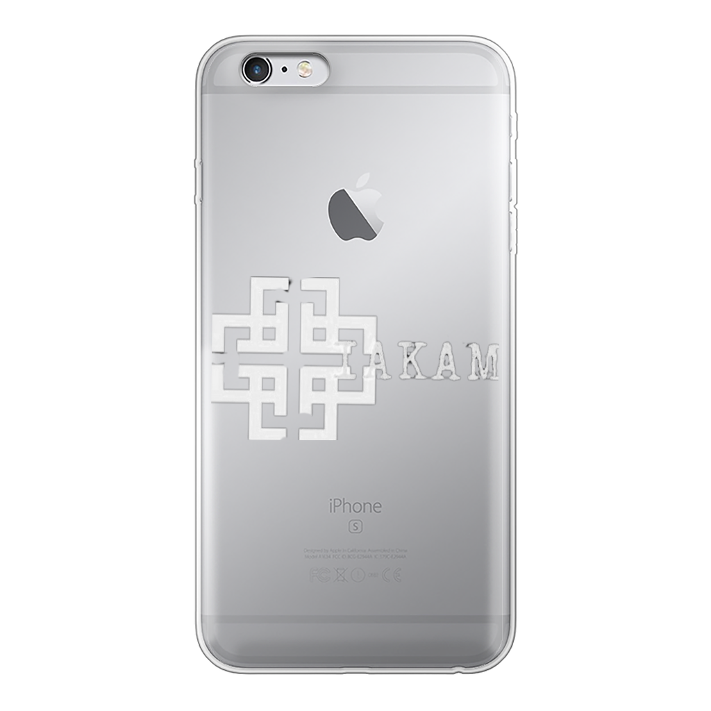 KAM S9 Back Printed Transparent Hard Phone Case - IAKAM