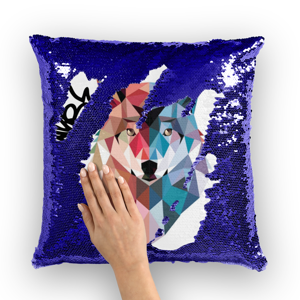 Vibes Sequin Cushion Cover - IAKAM
