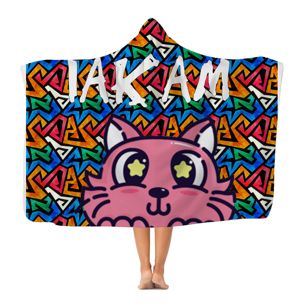 IAKAM Kat Premium Adult Hooded Blanket - IAKAM