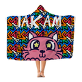 IAKAM Kat Premium Adult Hooded Blanket