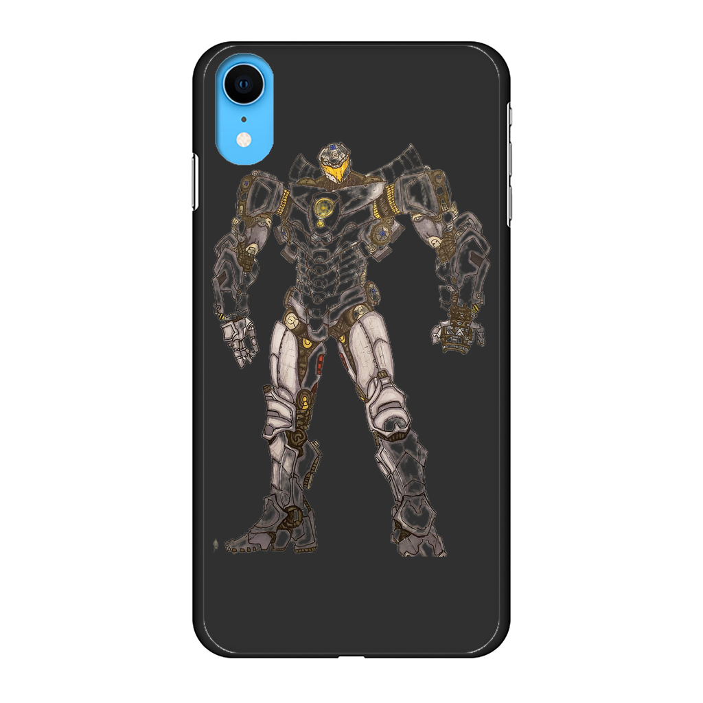 Rimitron Back Printed Black Hard Phone Case - IAKAM
