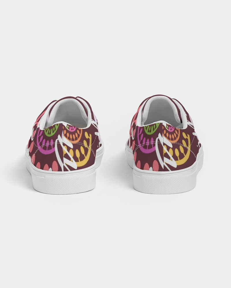 Crazy Skull 1 Men's Lace Up Canvas Shoe - IAKAM