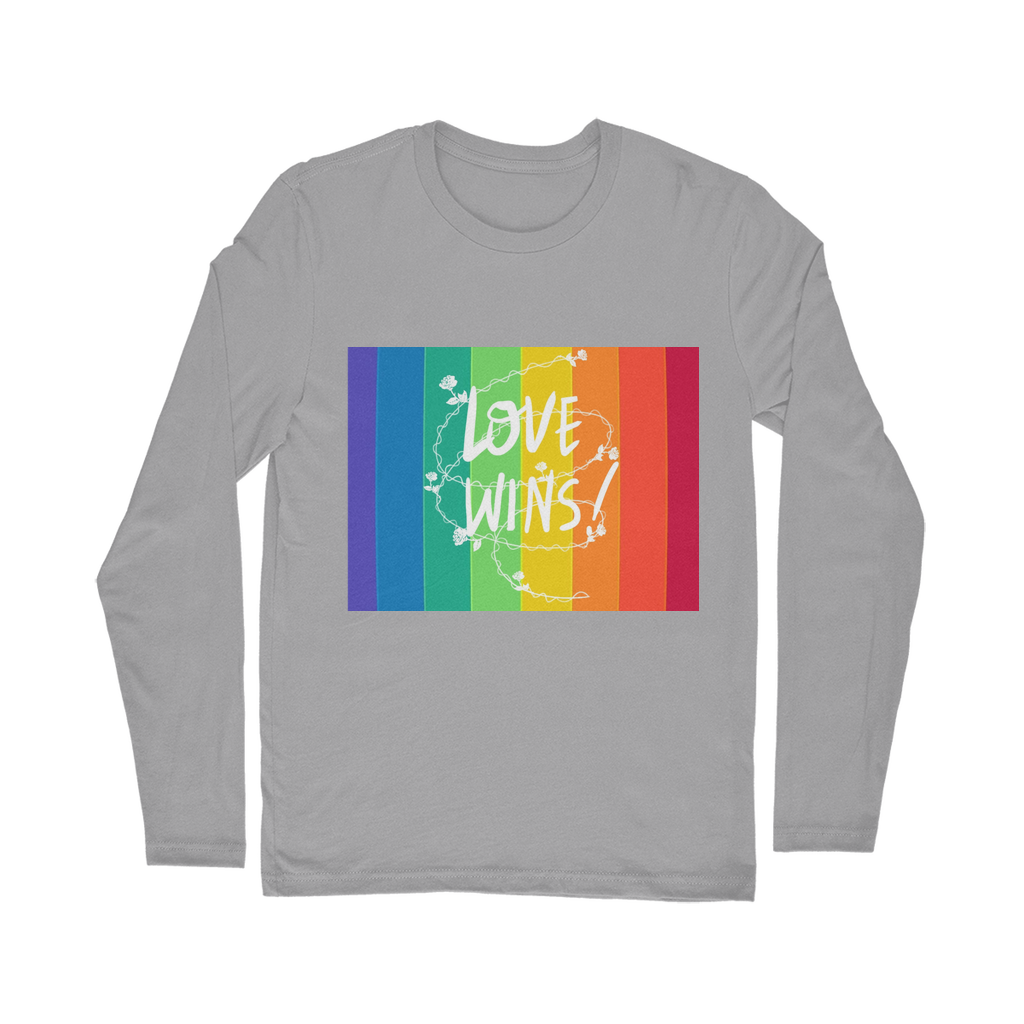 Love Wins Classic Long Sleeve T-Shirt - IAKAM
