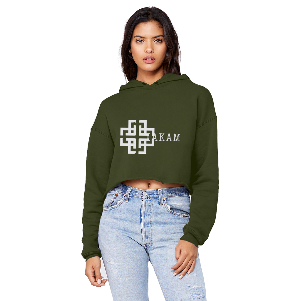 KAM S9 Hoodie Unisex Cropped Raw Edge Boyfriend Hoodie - IAKAM