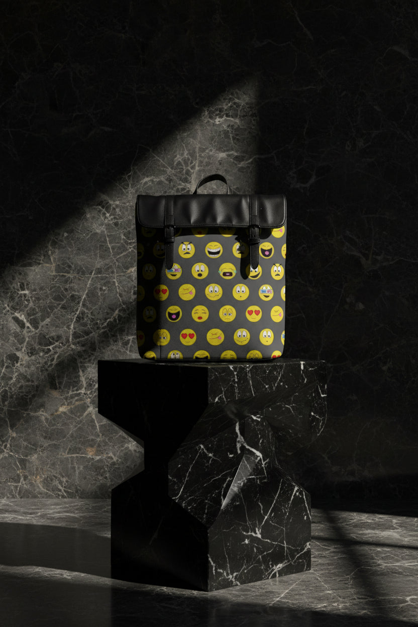 Emjoi Casual Flap Backpack - IAKAM