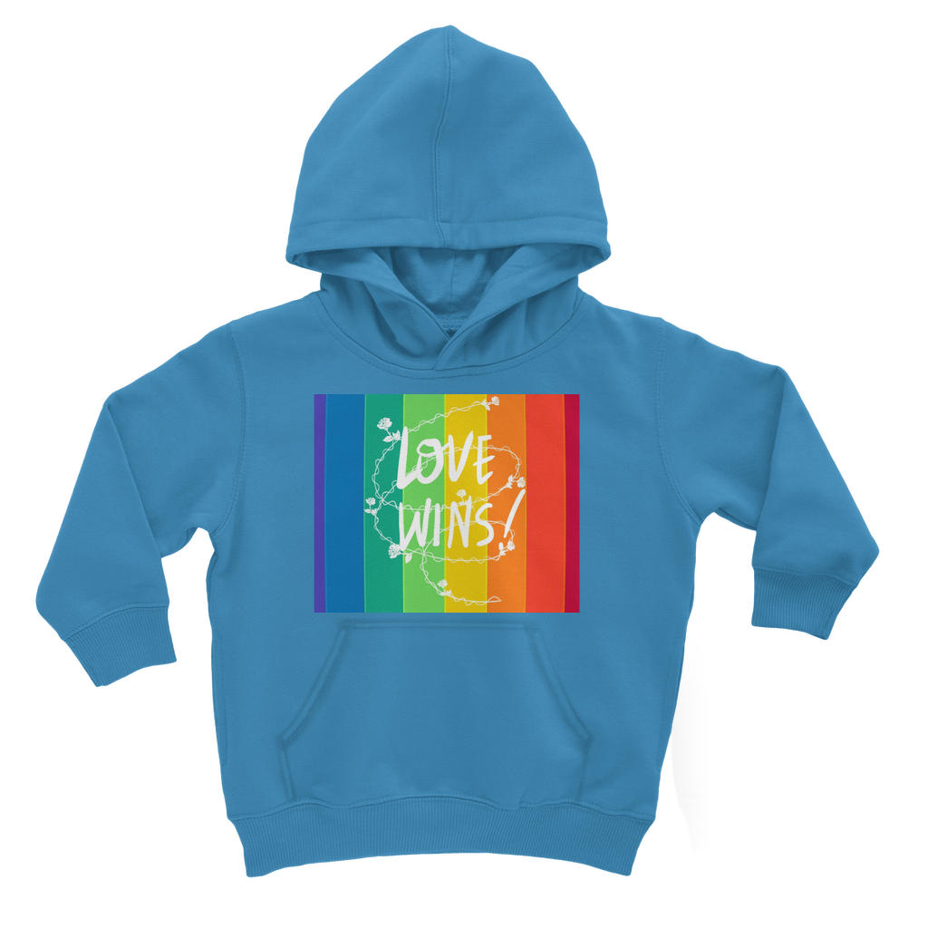 Love Wins Classic Kids Hoodie - IAKAM