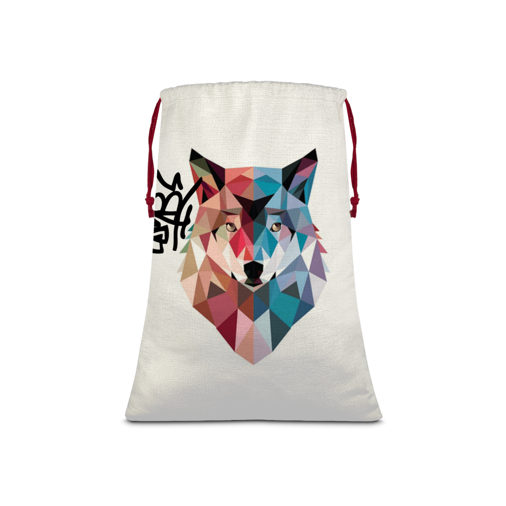 Vibes Sublimation Linen Drawstring Sack - IAKAM