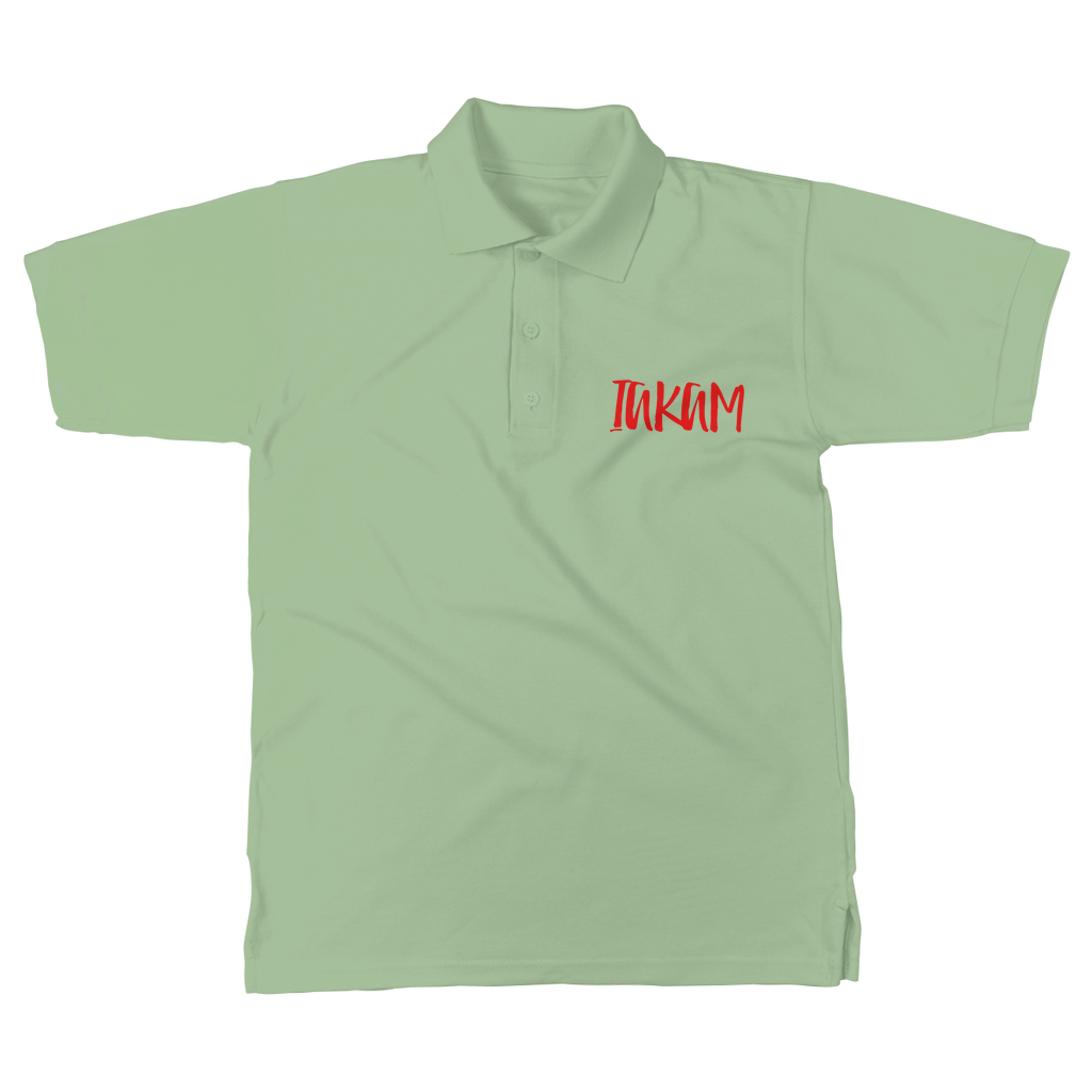 IAKAM Red Classic Adult Polo Shirt - IAKAM