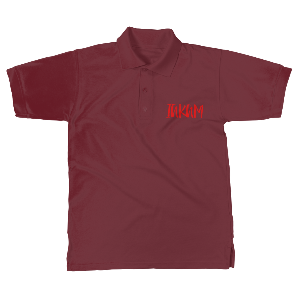 IAKAM Red Classic Adult Polo Shirt - IAKAM