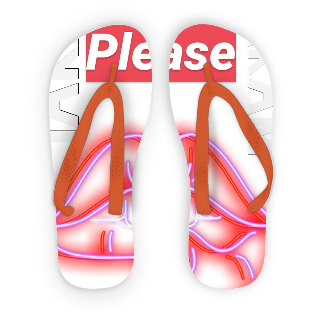 Please Kids Flip Flops - IAKAM