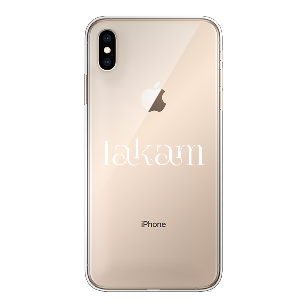 Iakam collec Back Printed Transparent Soft Phone Case - IAKAM