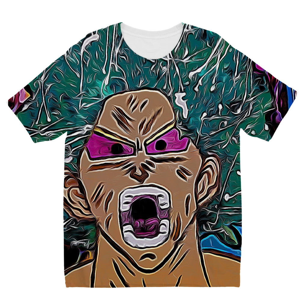 Green Saiyan Kids T-Shirt - IAKAM