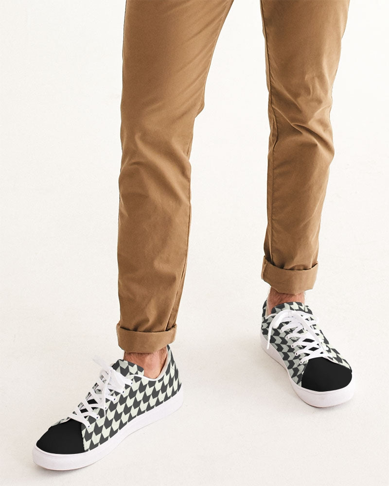 Racers Men's Faux-Leather Sneaker - IAKAM
