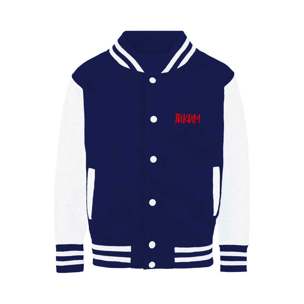IAKAM Red Varsity Jacket - IAKAM