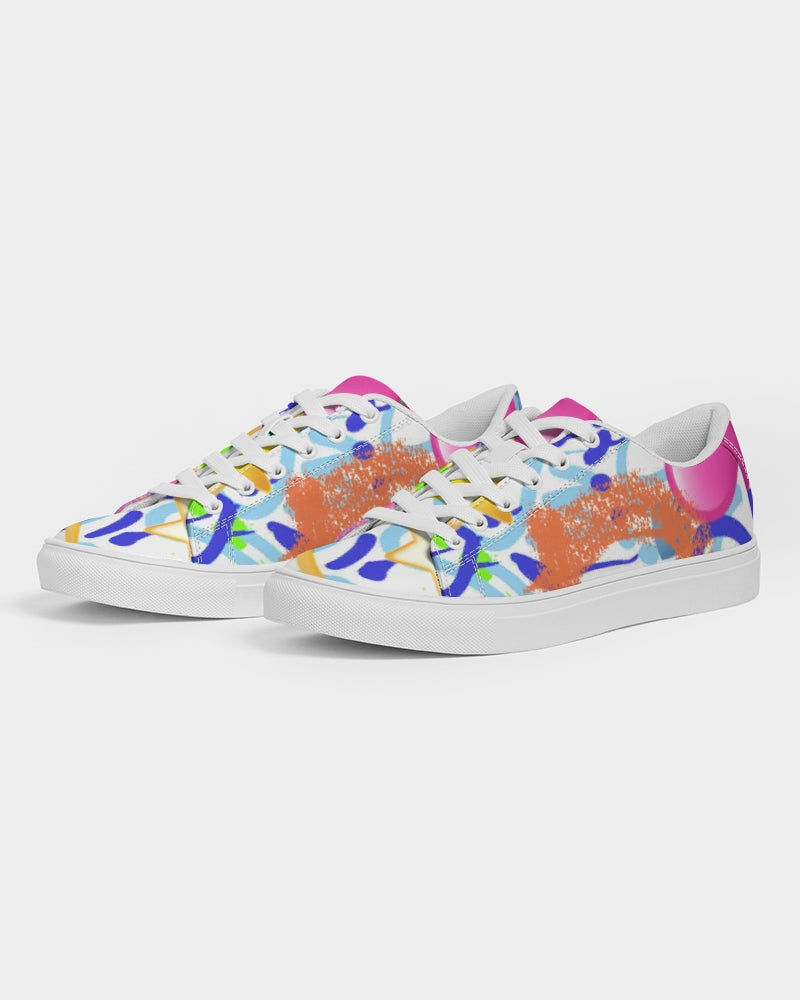 Automation Women's Faux-Leather Sneaker - IAKAM