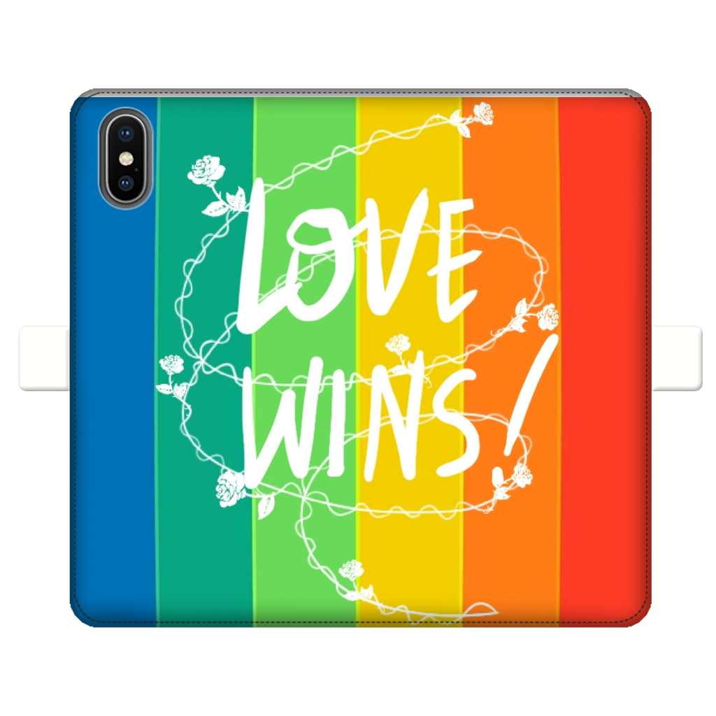Love Wins Fully Printed Wallet Cases - IAKAM