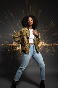 Realm Women's Bomber Jacket - IAKAM