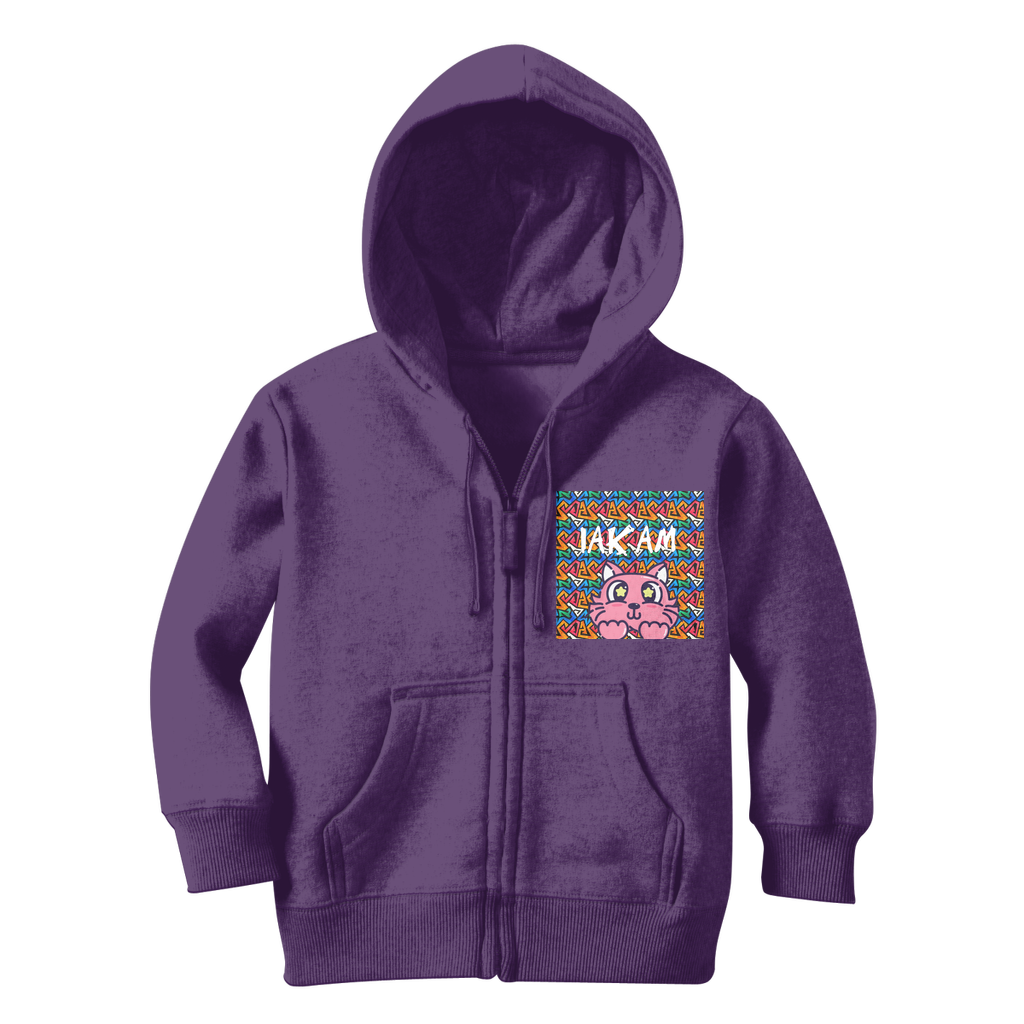 IAKAM Kat Classic Kids Zip Hoodie - IAKAM