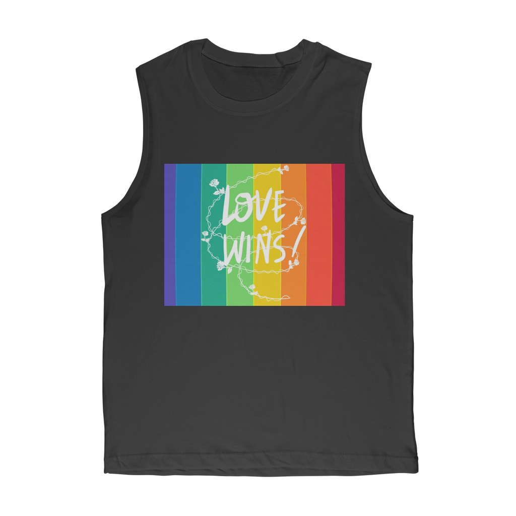 Love Wins Classic Adult Muscle Top - IAKAM