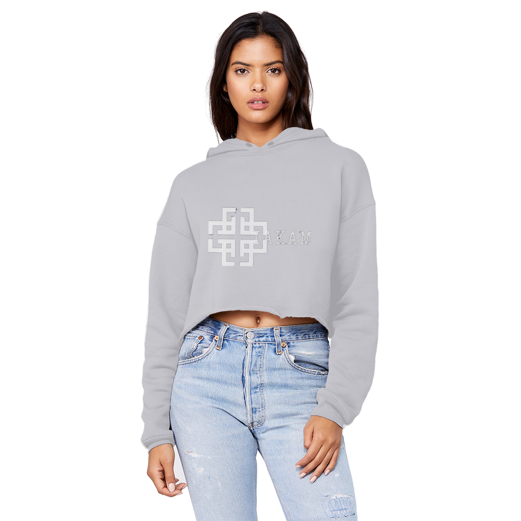 KAM S9 Hoodie Unisex Cropped Raw Edge Boyfriend Hoodie - IAKAM