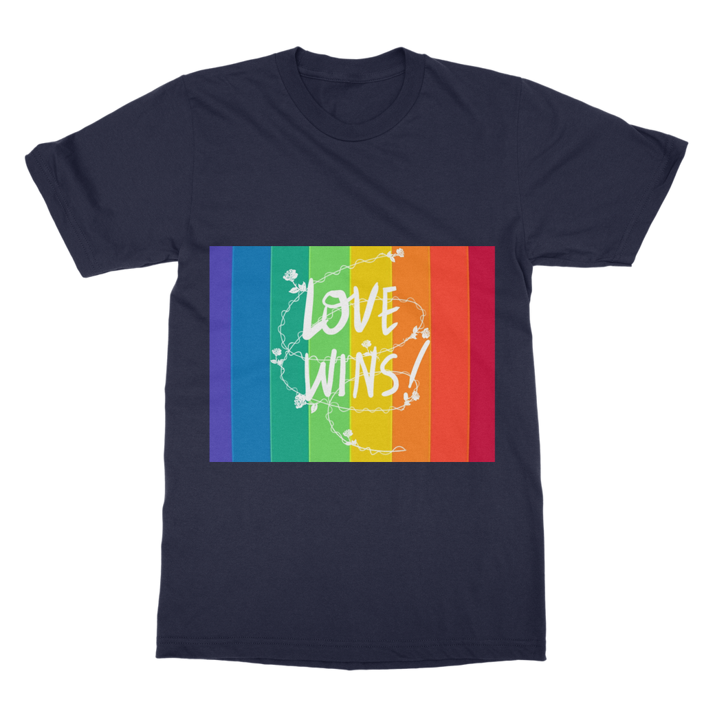 Love Wins T-Shirt Dress - IAKAM