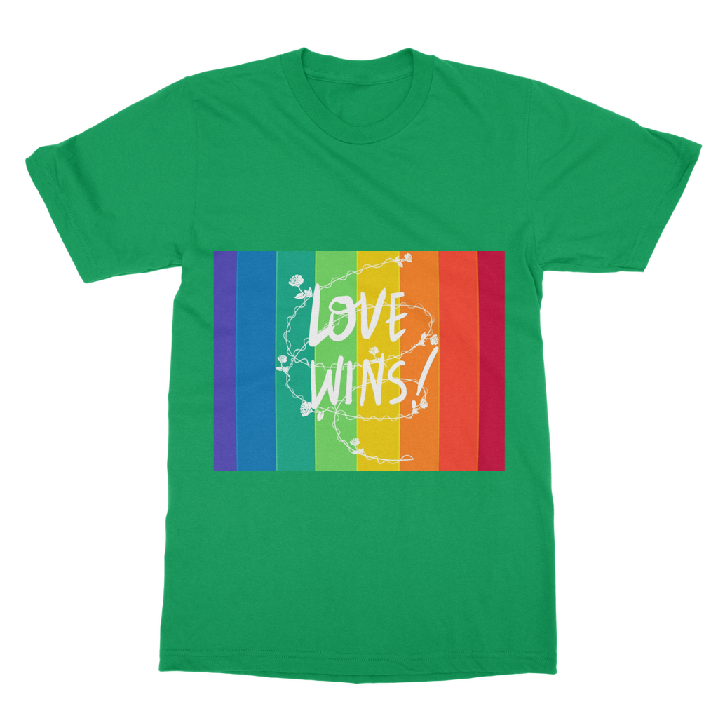 Love Wins T-Shirt Dress - IAKAM