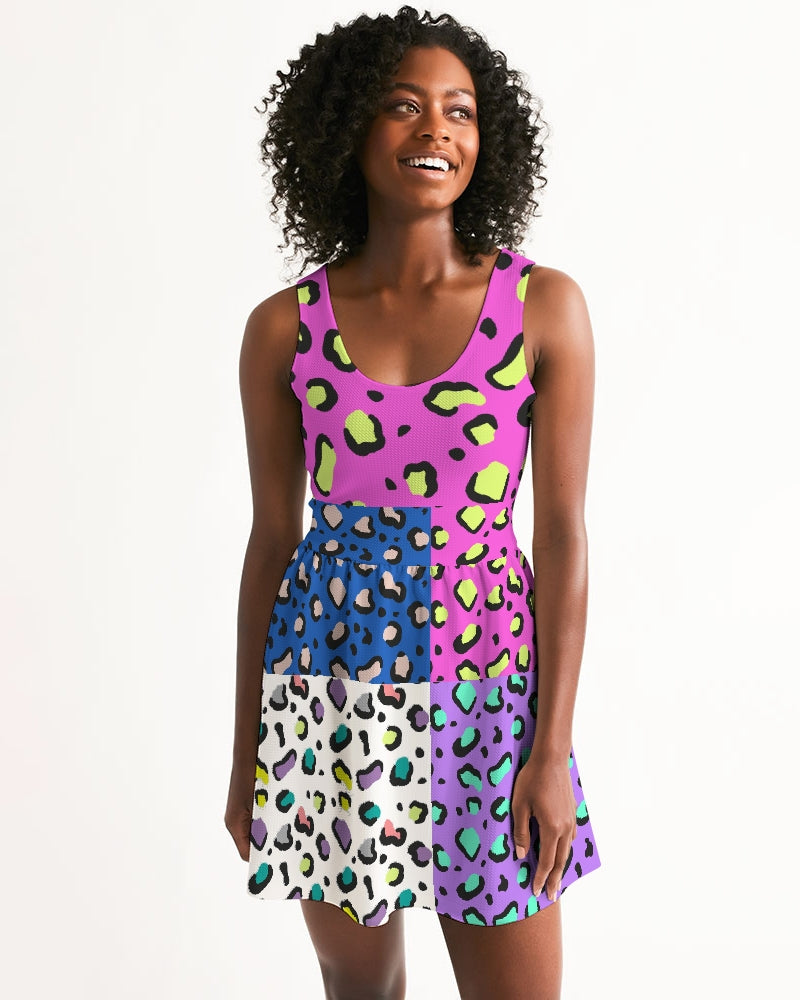 Bedrock Women's Skater Dress - IAKAM