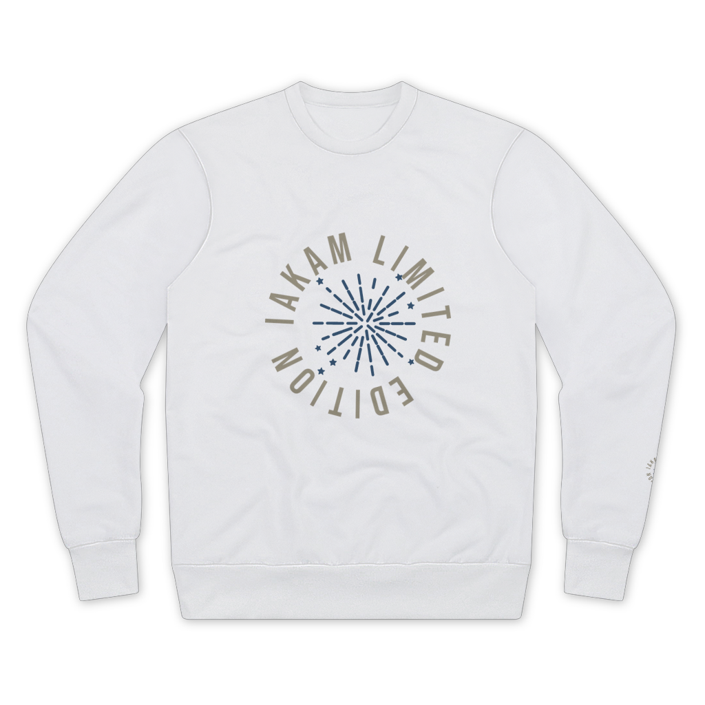IAKAM Limited Edition Premium Cut and Sew Sublimation Unisex Sweatshirt - IAKAM