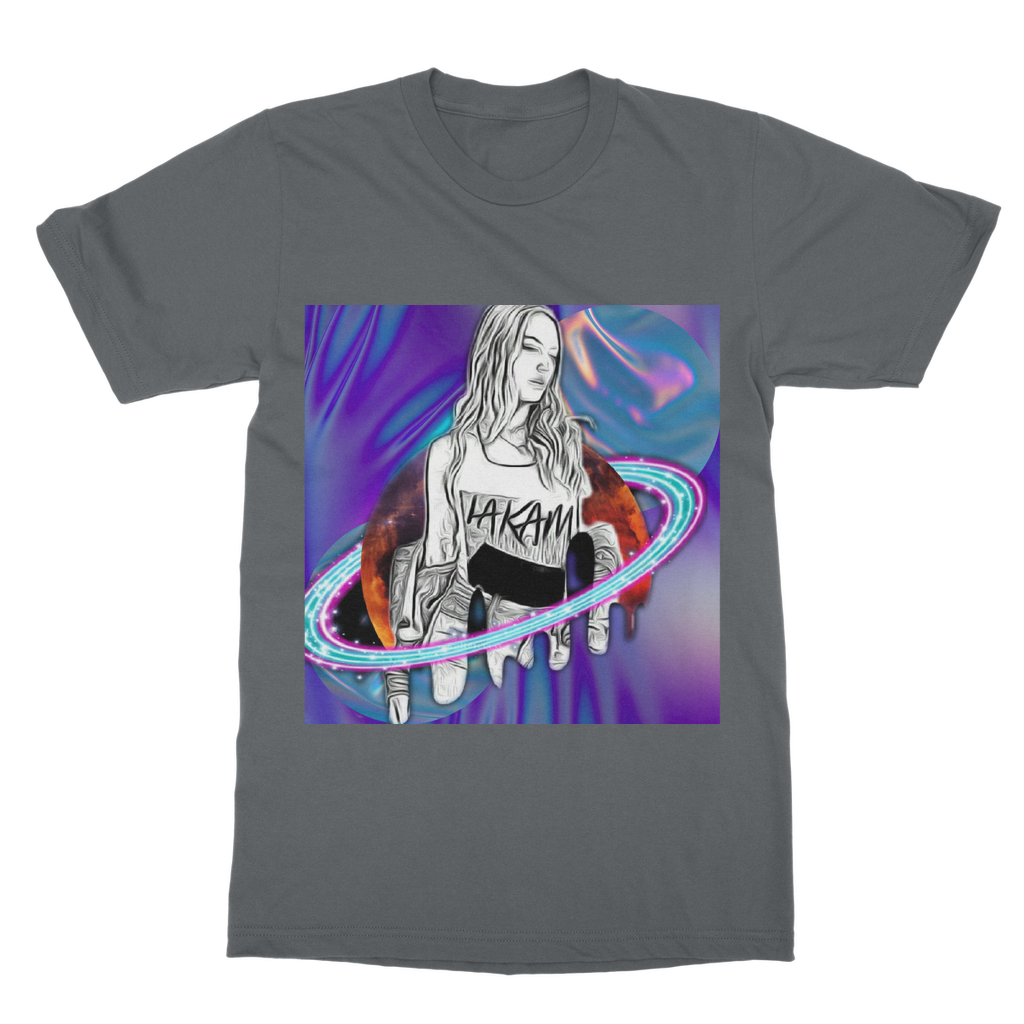 Outerspace3 T-Shirt Dress - IAKAM