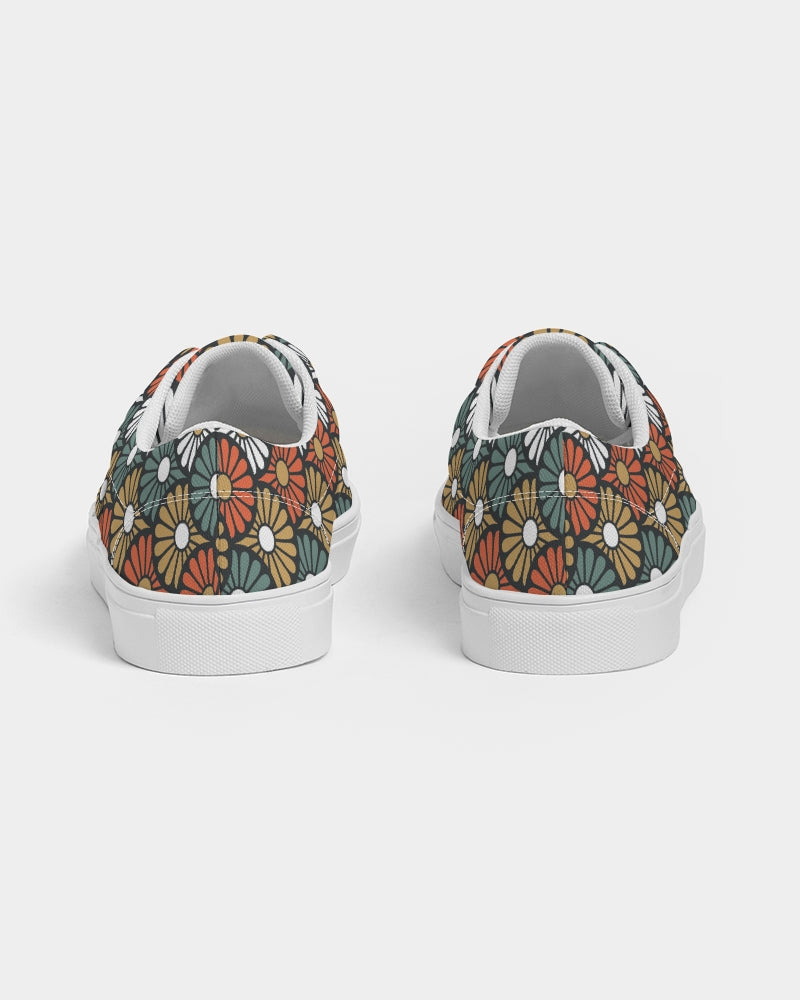 Japan Daisy Women's Lace Up Canvas Shoe - IAKAM