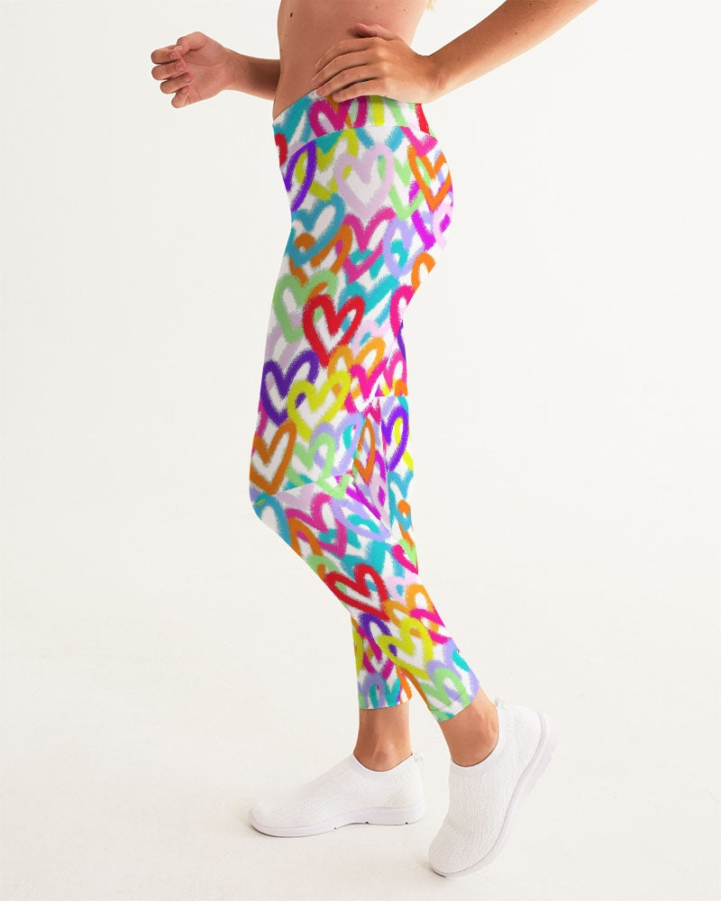 Heartful Women's Leggings - IAKAM