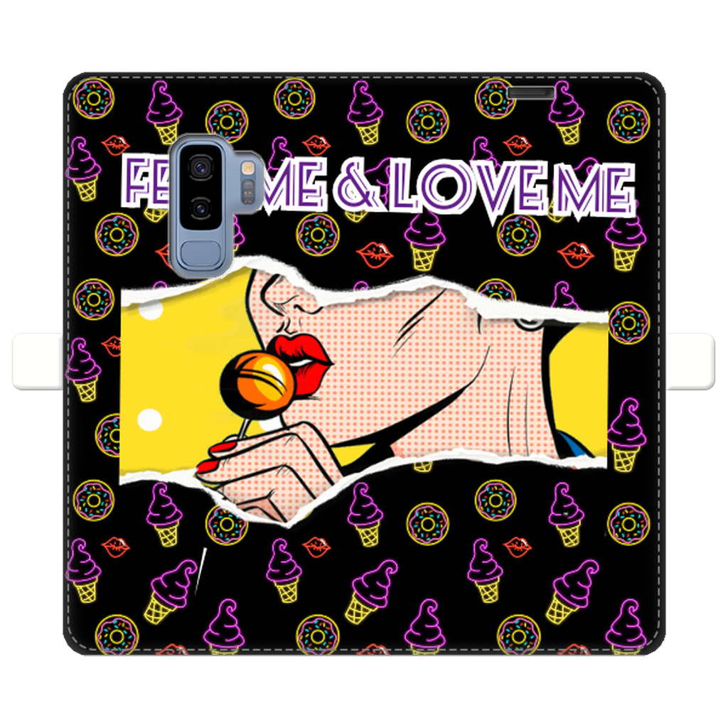 Feed Me Love Me Fully Printed Wallet Cases - IAKAM