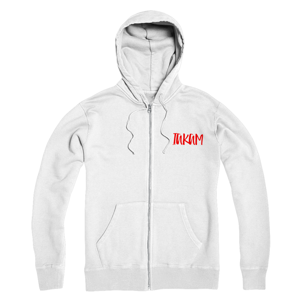 IAKAM Red Premium Adult Zip Hoodie - IAKAM