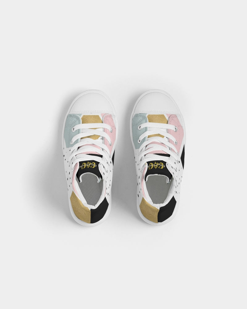 C&C Kids Hightop Canvas Shoe - IAKAM