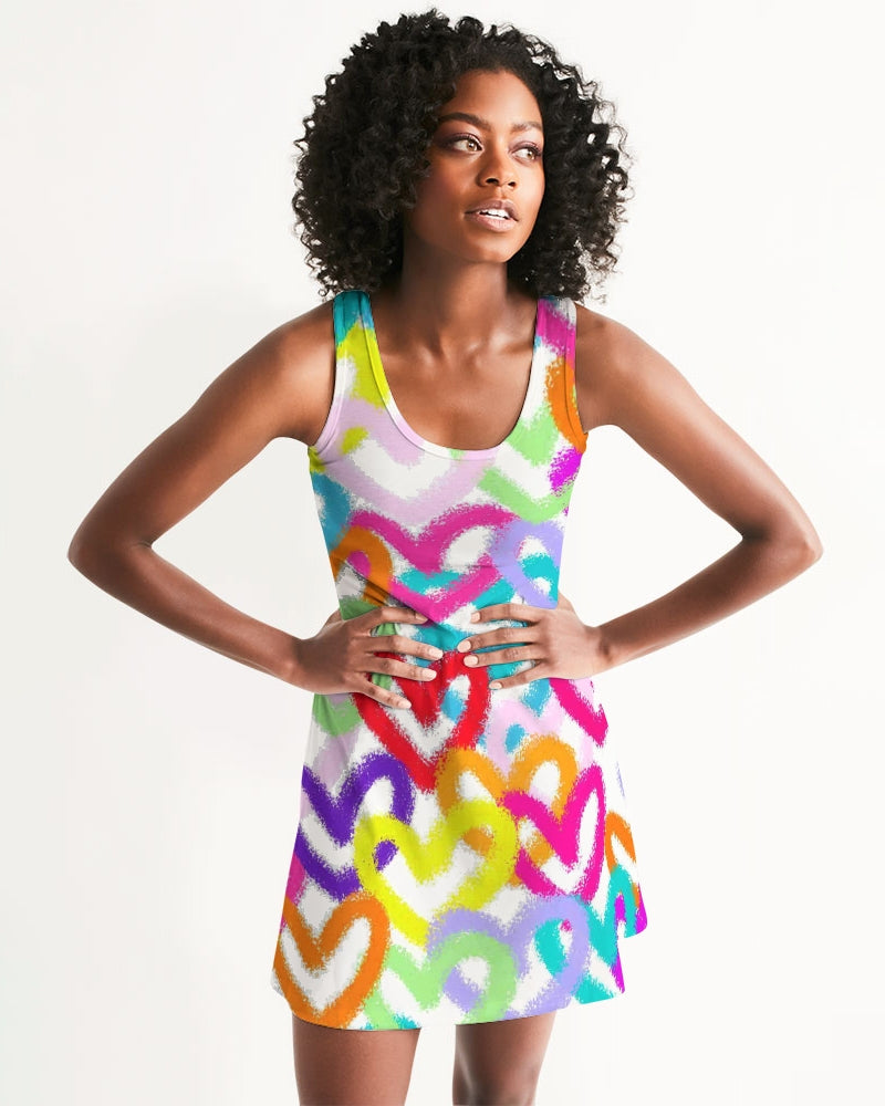 Heartful Women's Racerback Dress - IAKAM