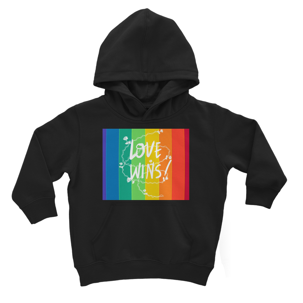 Love Wins Classic Kids Hoodie - IAKAM