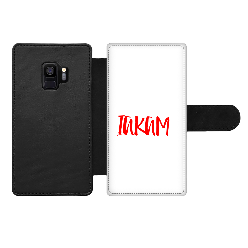IAKAM Red Front Printed Wallet Cases - IAKAM