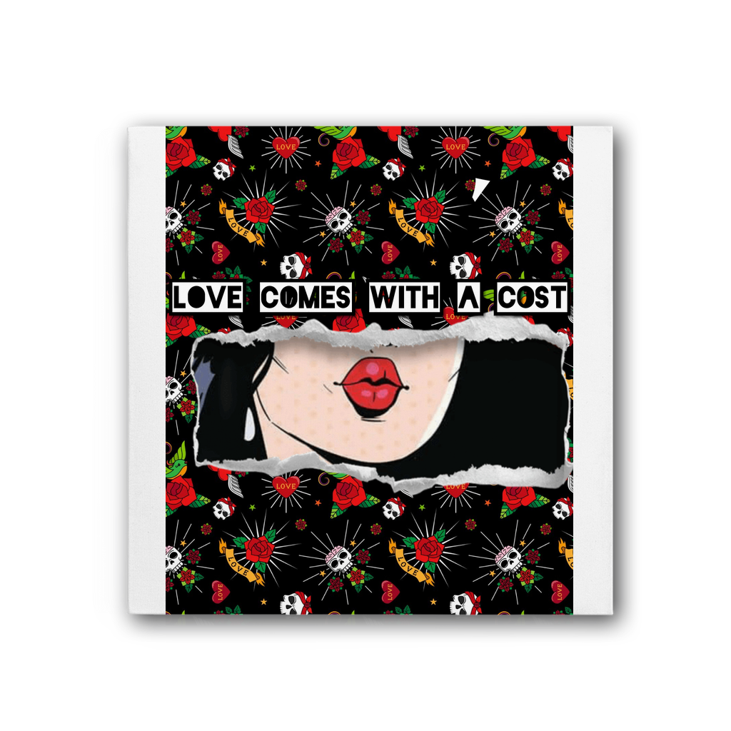Love Cost Premium Stretched Canvas - IAKAM