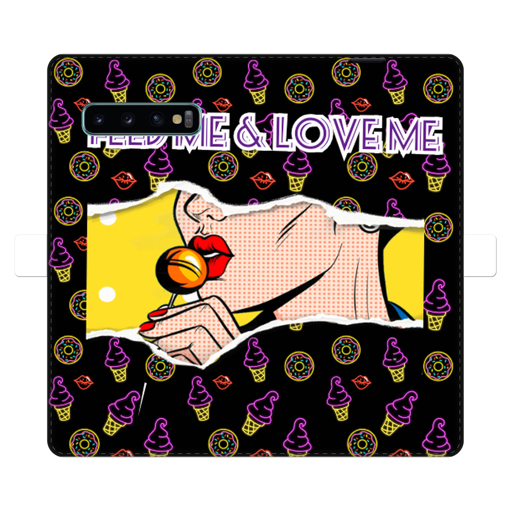 Feed Me Love Me Fully Printed Wallet Cases - IAKAM