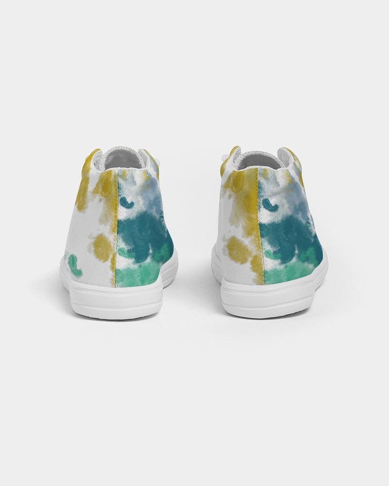 Abstracts  Kids Hightop Canvas Shoe - IAKAM