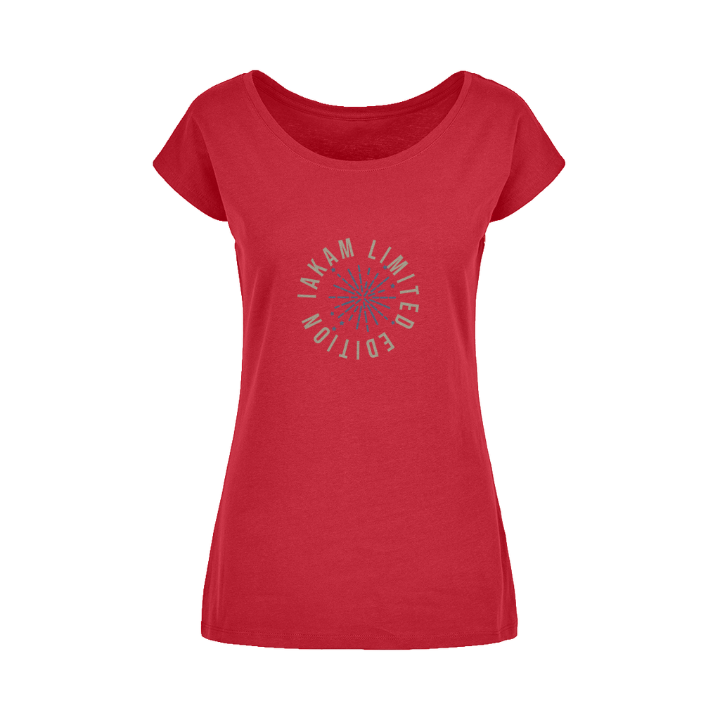 IAKAM Limited Edition Wide Neck Womens T-Shirt XS-5XL - IAKAM