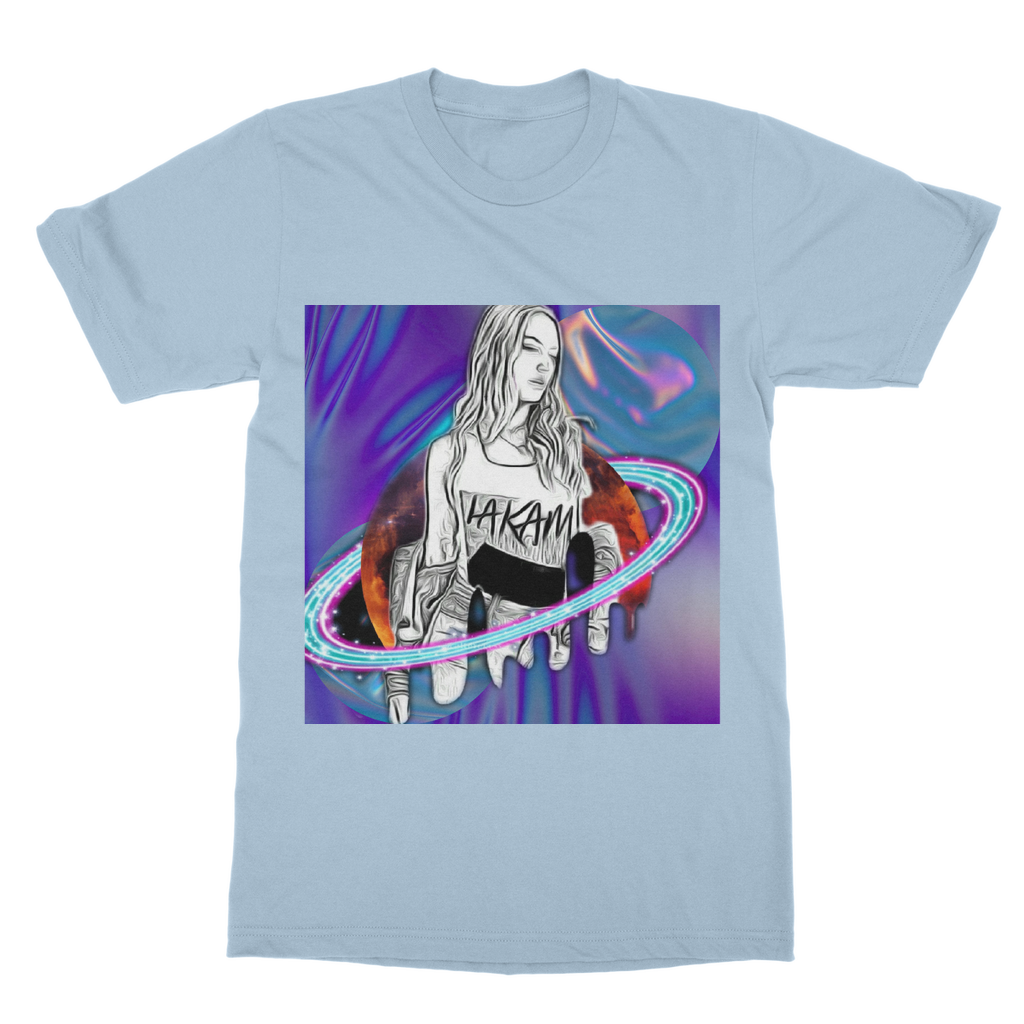 Outerspace3 T-Shirt Dress - IAKAM